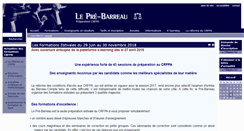 Desktop Screenshot of crfpa.pre-barreau.com